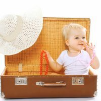 Cómo preparar un viaje de vacaciones con un bebé