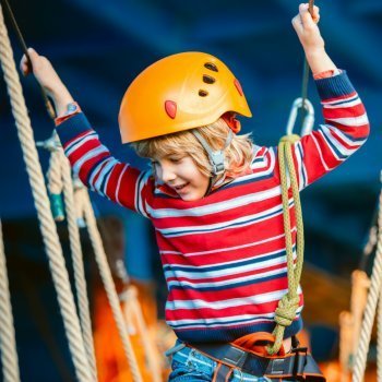 ¡Mi hijo no tiene miedo a nada!