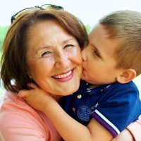 Los abuelos para los niños