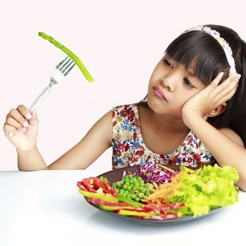 Por qué no les gustan las verduras a los niños