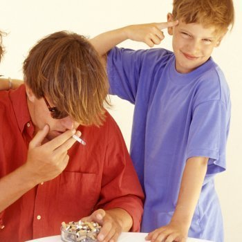 Papá no fumes, es malo para nosotros