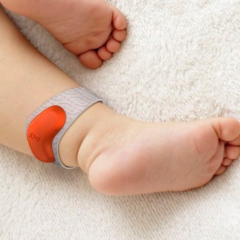 Pulsera para vigilar y controlar el sueño del bebé