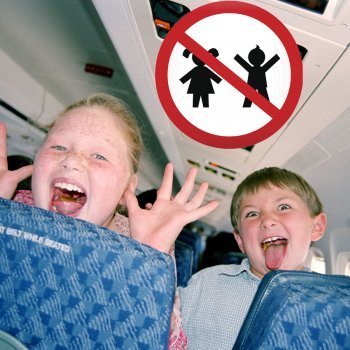 Prohibido niños. La niñofobia llega a los transportes