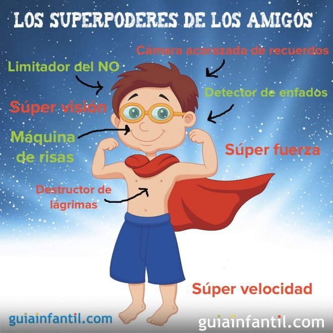 Los superpoderes de los amigos