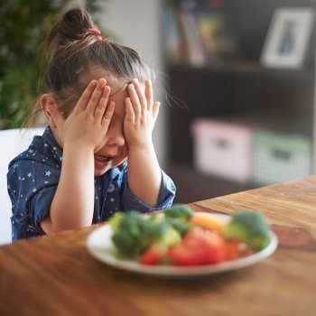 Los alimentos más rechazados por los niños