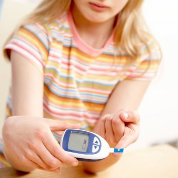 Niños víctimas de la diabetes
