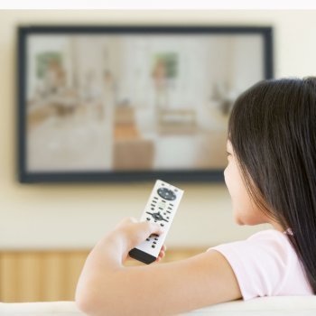 Los niños frente a la televisión