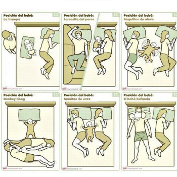 Trucos para compartir la cama con un bebé