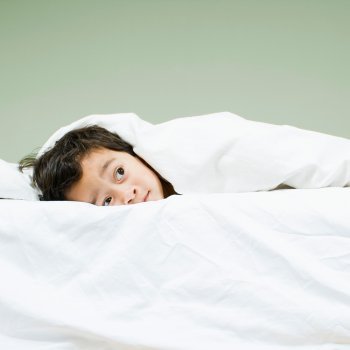 Mamá tengo miedo y no puedo dormir