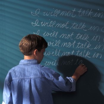 Cómo se castiga a los niños en los colegios