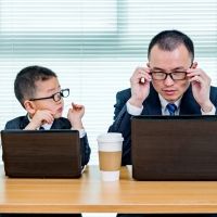 Por qué los niños no quieren ser como sus padres