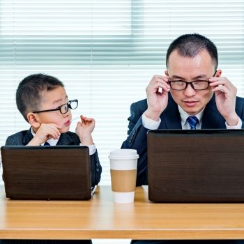 Por qué los niños no quieren ser como sus padres