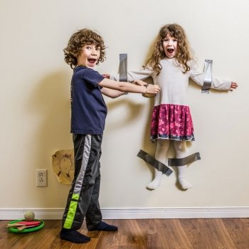 Ríete con las trastadas de tus hijos