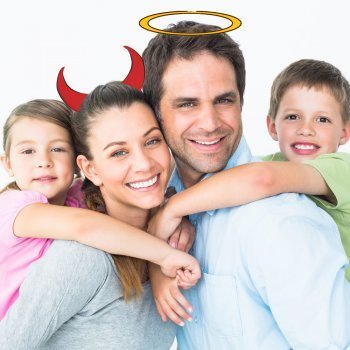 ¿Quién consiente más, papá o mamá?