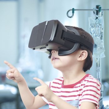 Realidad virtual para alejar el miedo de los niños en el hospital