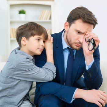 Cuando es el papá el que se estresa con la crianza de los hijos