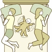 Las divertidas ilustraciones del colecho. Lo que puede ocurrir cuando duermes con el bebé