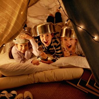 Menos juguetes y más espacio para la imaginación de los niños