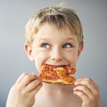 El árbol de las pizzas de los niños