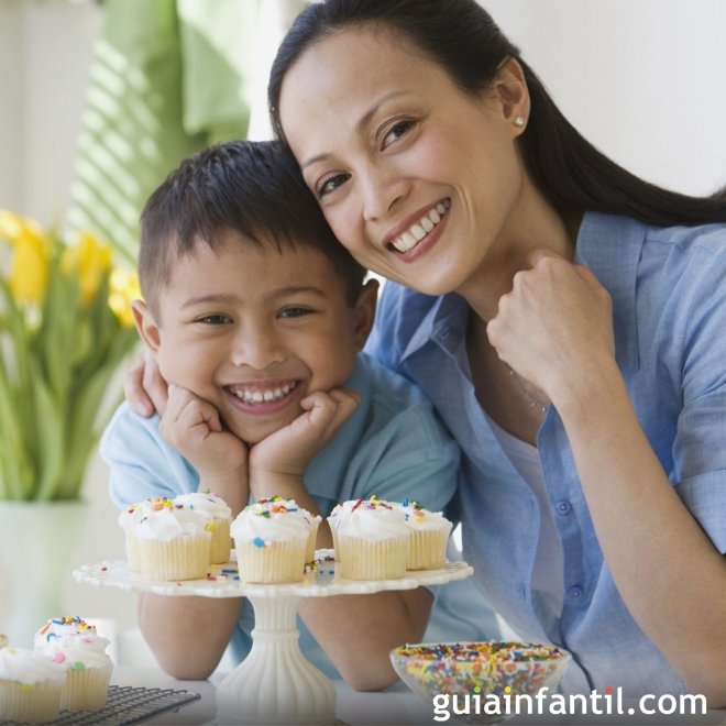 Cupcakes para el Día de la Madre