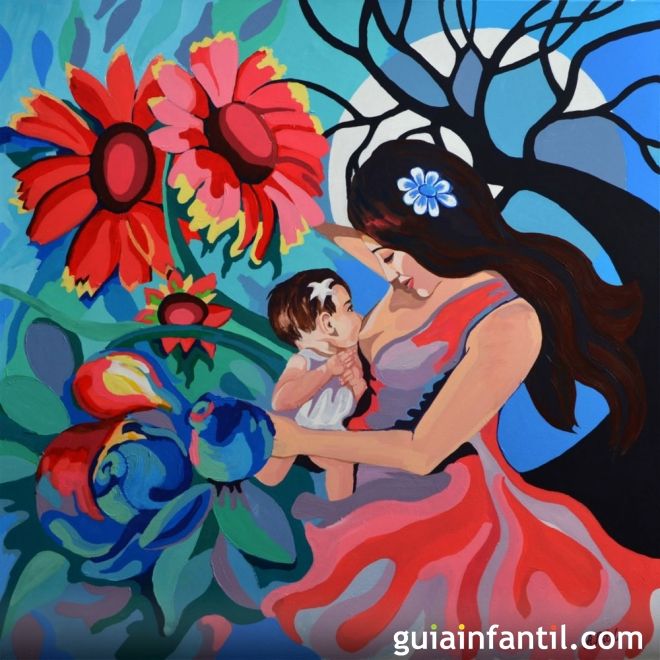 La lactancia materna en el arte. El arte de amamantar a los bebés