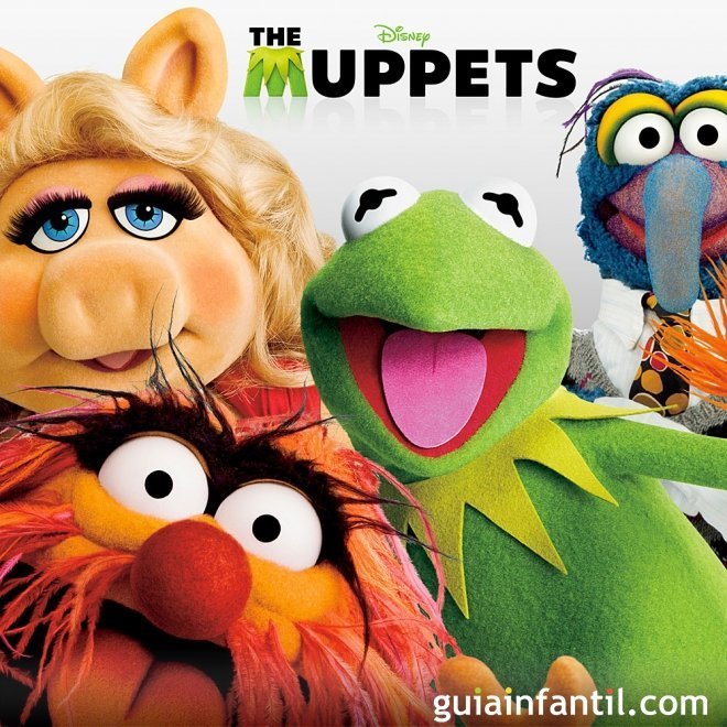 Los teleñecos. Personajes de la película Los Muppets