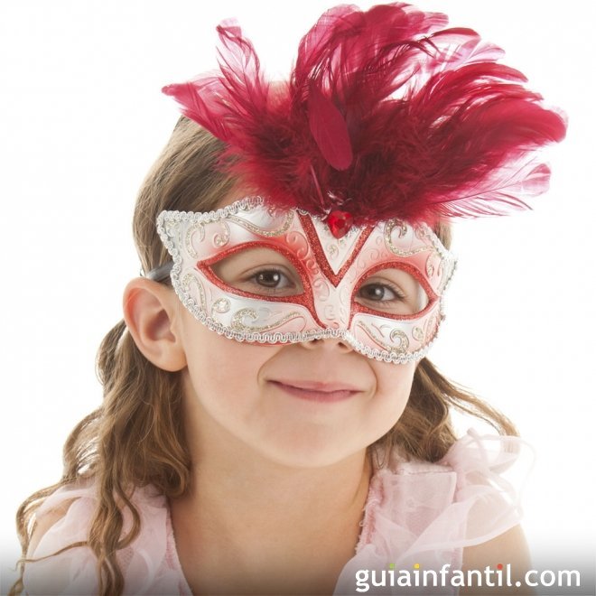 Mirar Ten cuidado gris Antifaces para niños y padres. Manualidades de Carnaval