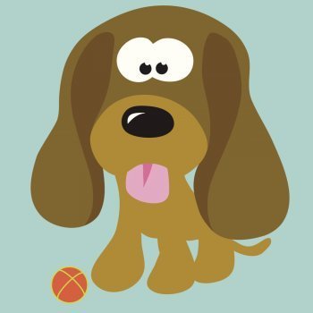 Dibujos para colorear de animales. Mis mascotas