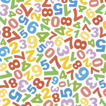 Dibujos de números para colorear e imprimir