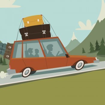 Dibujos para colorear de medios de transporte