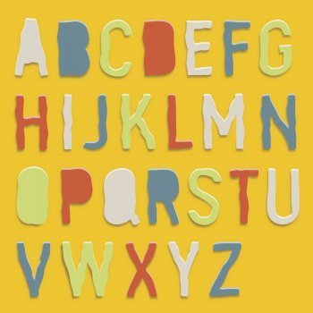 Abecedario de plastilina