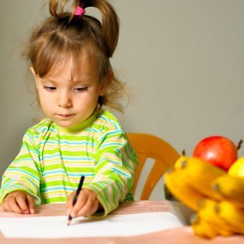 Dibujos de frutas para colorear con los niños