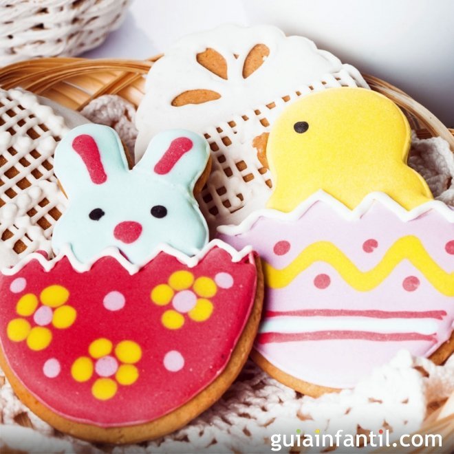 Ideas para decorar galletas de Pascua