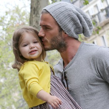 Padres famosos con sus niños