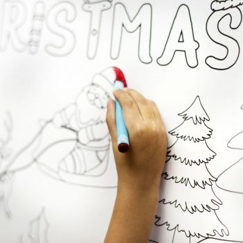 Nombres navideños de niño para imprimir y colorear