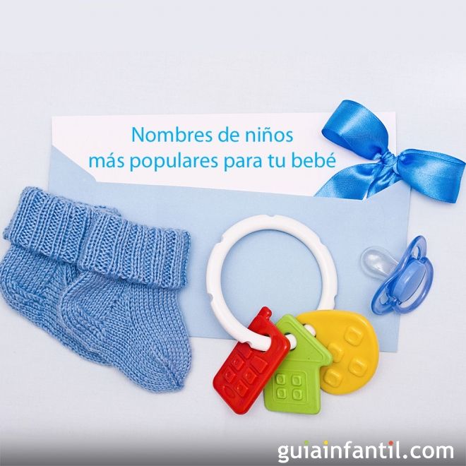 Nombres de niños más populares para tu bebé