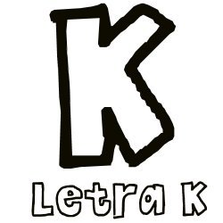 La letra K