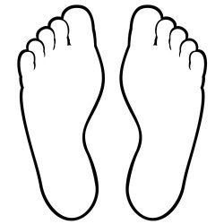 Los pies