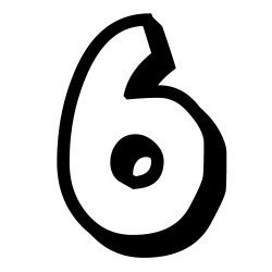 The number six