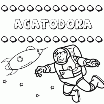 Agatodora: origen y significado del nombre para niña Agatodora