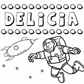 Delicia: origen y significado del nombre para niña Delicia