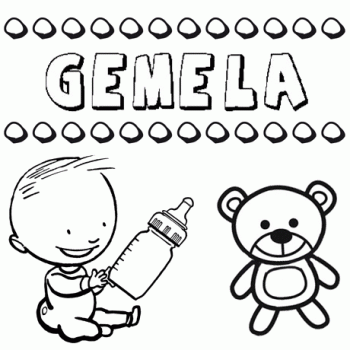 Gemela: origen y significado del nombre para niña Gemela