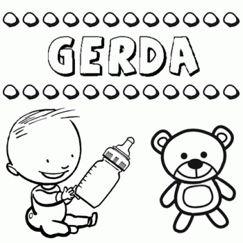 Gerda: origen y significado del nombre para niña Gerda
