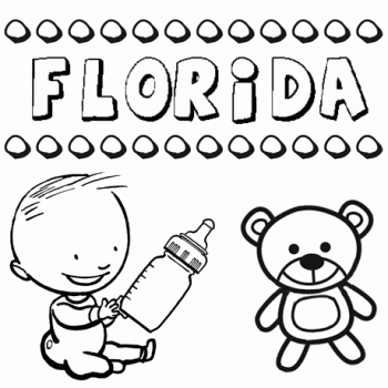 Florida: origen y significado del nombre para niña Florida
