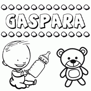 Gaspara: origen y significado del nombre para niña Gaspara
