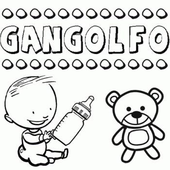 Significado del nombre Gangolfo. Nombre para niños