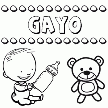 Significado del nombre Gayo. Nombre para niños