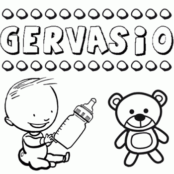 Significado del nombre Gervasio. Nombre para niños