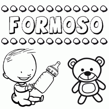 Significado del nombre Formoso. Nombre para niños