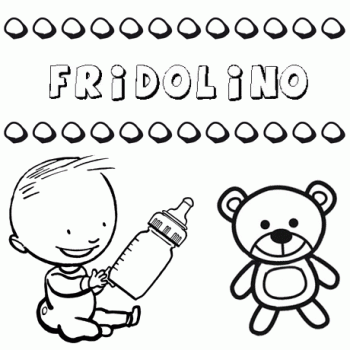 Significado del nombre Fridolino. Nombre para niños